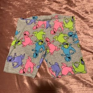 Nickelodeon Rugrats REPTAR grey girls bike shorts